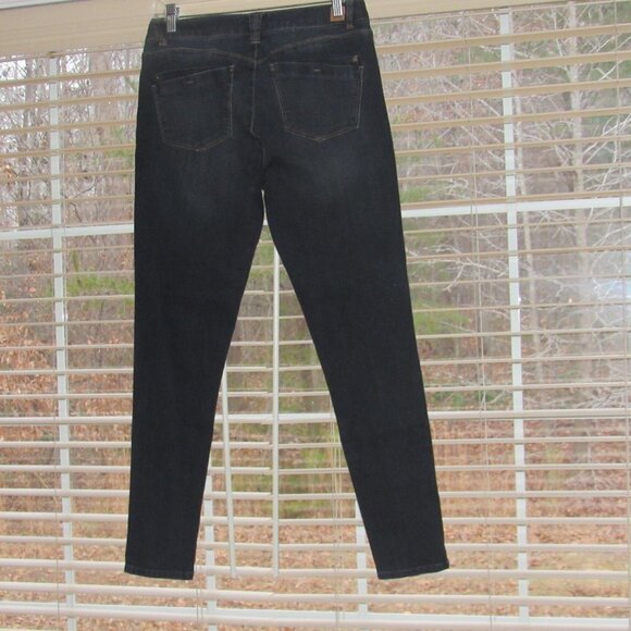 DEMOCRACY Jeggings Dark Wash Blue Jeans Size 6 - Picture 3 of 6